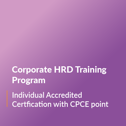 Corporate HRD Training Program-Individual Accredited Certfication with ...