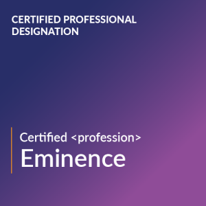 CCSD COUNCIL 5-STAGES CERTIFIED PROFESSIONAL DESIGNATION - Certified  [profession] Eminence