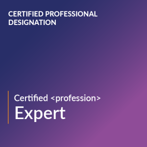 CCSD COUNCIL 5-STAGES CERTIFIED PROFESSIONAL DESIGNATION - Certified [profession] Expert